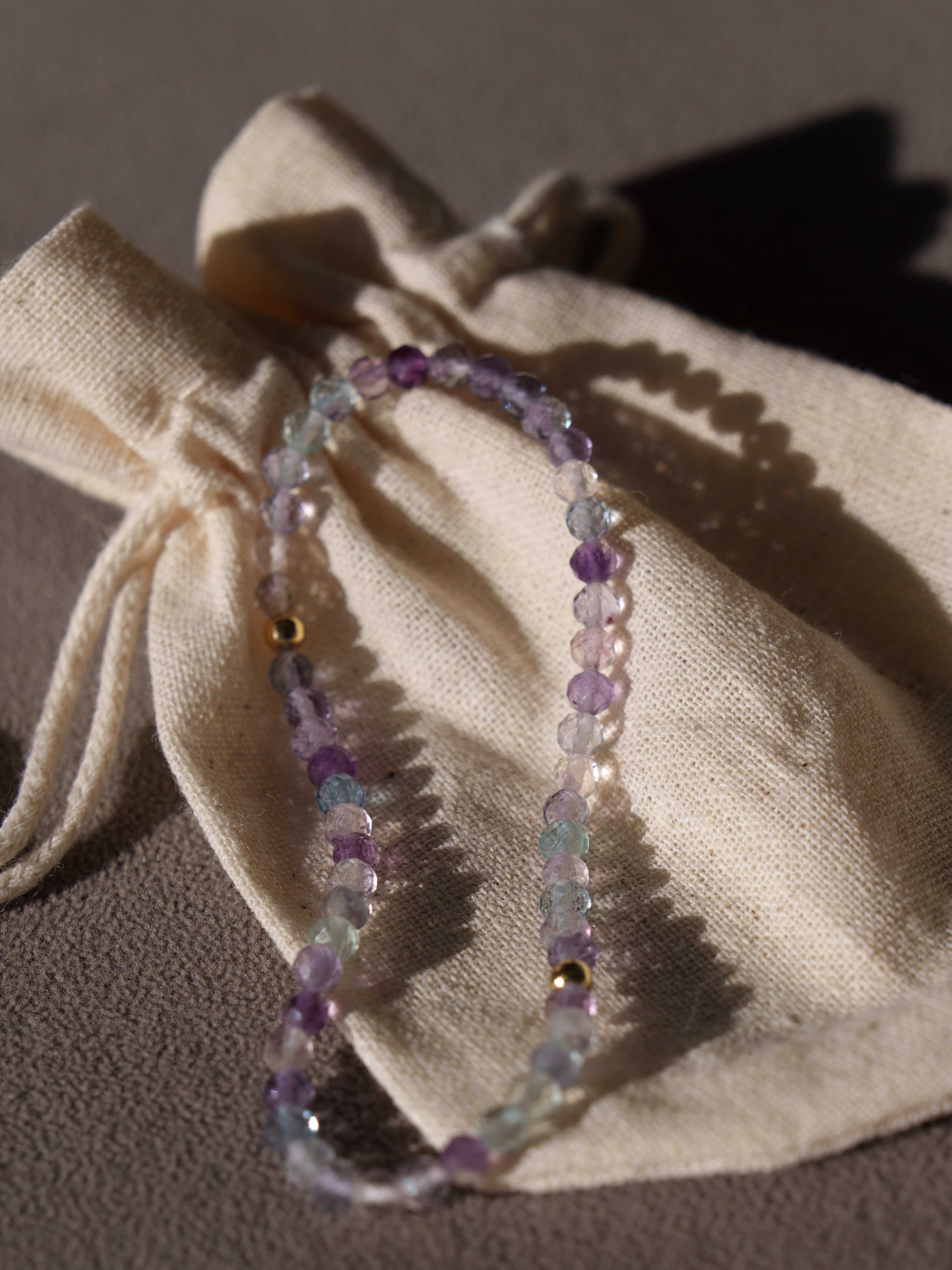 Rainbow Fluorite Bracelet