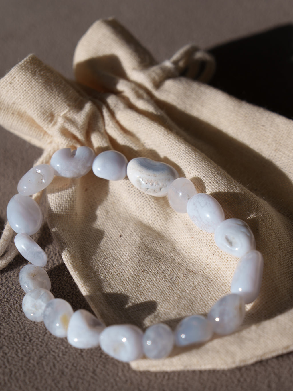 Blue Lace Agate Bracelet