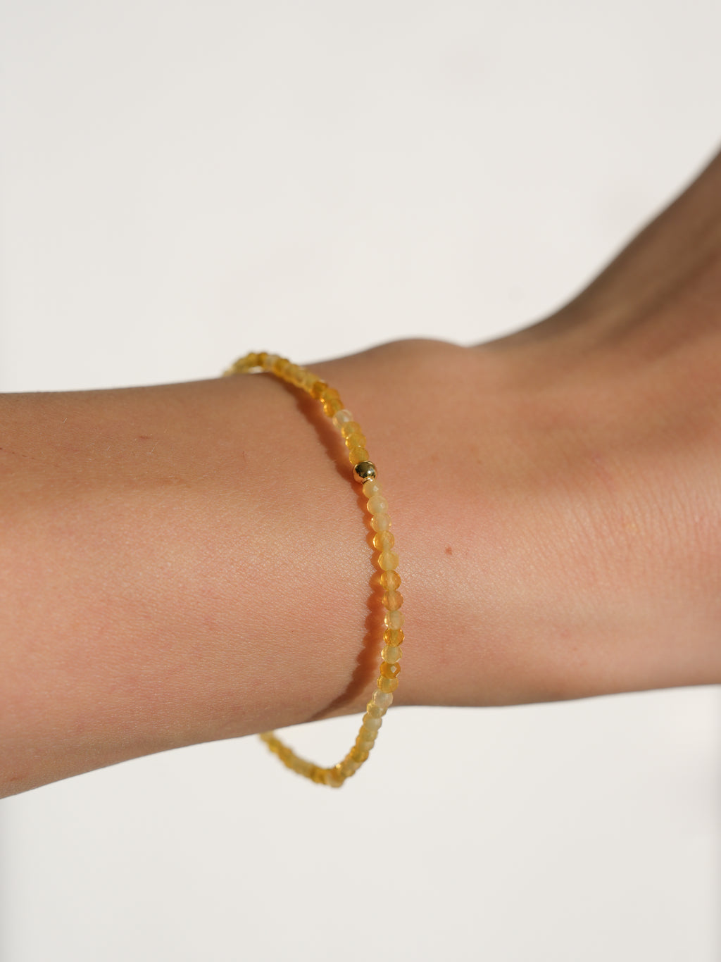 African Yellow Opal Bracelet