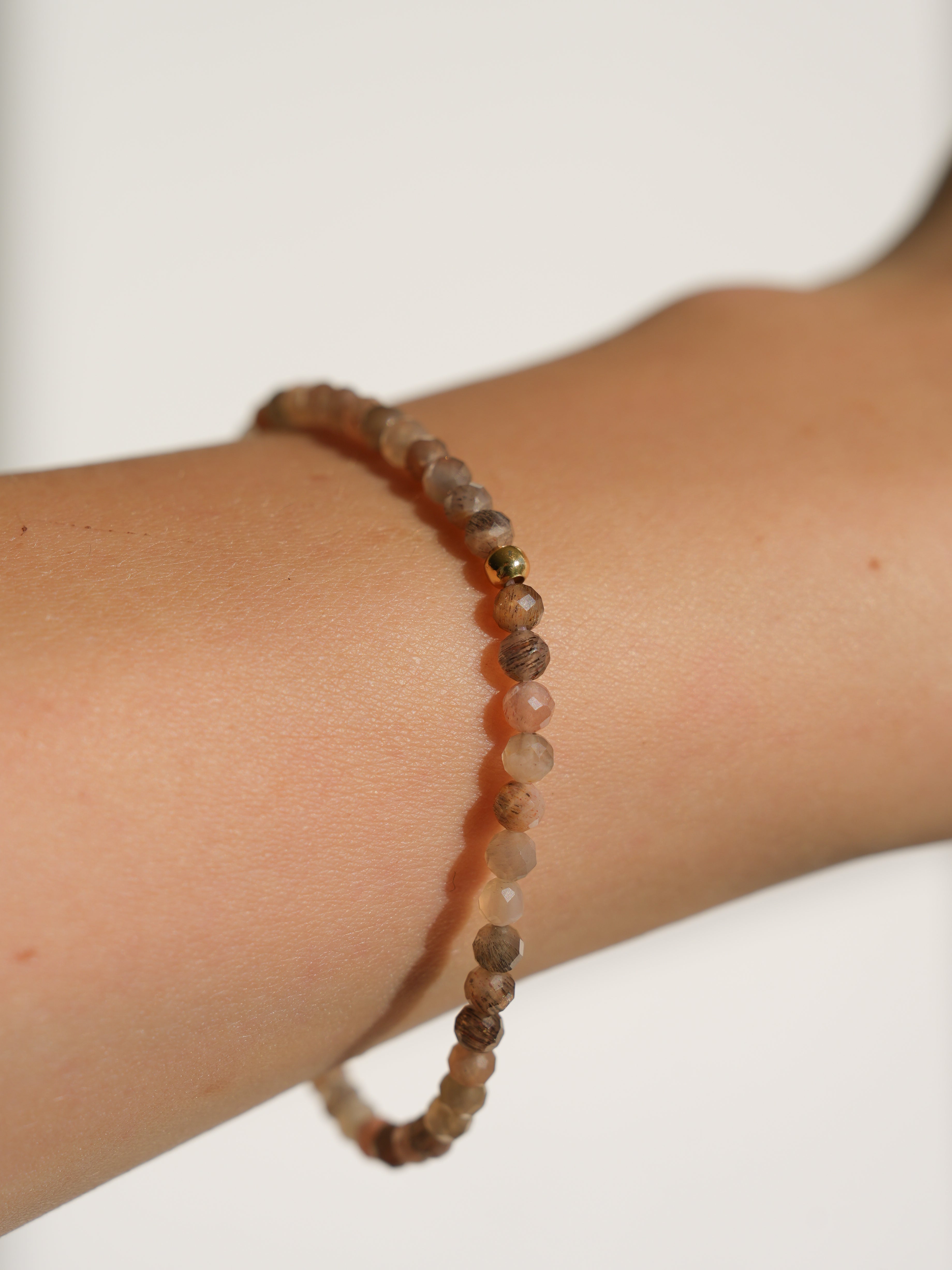 Grey Moonstone Bracelet