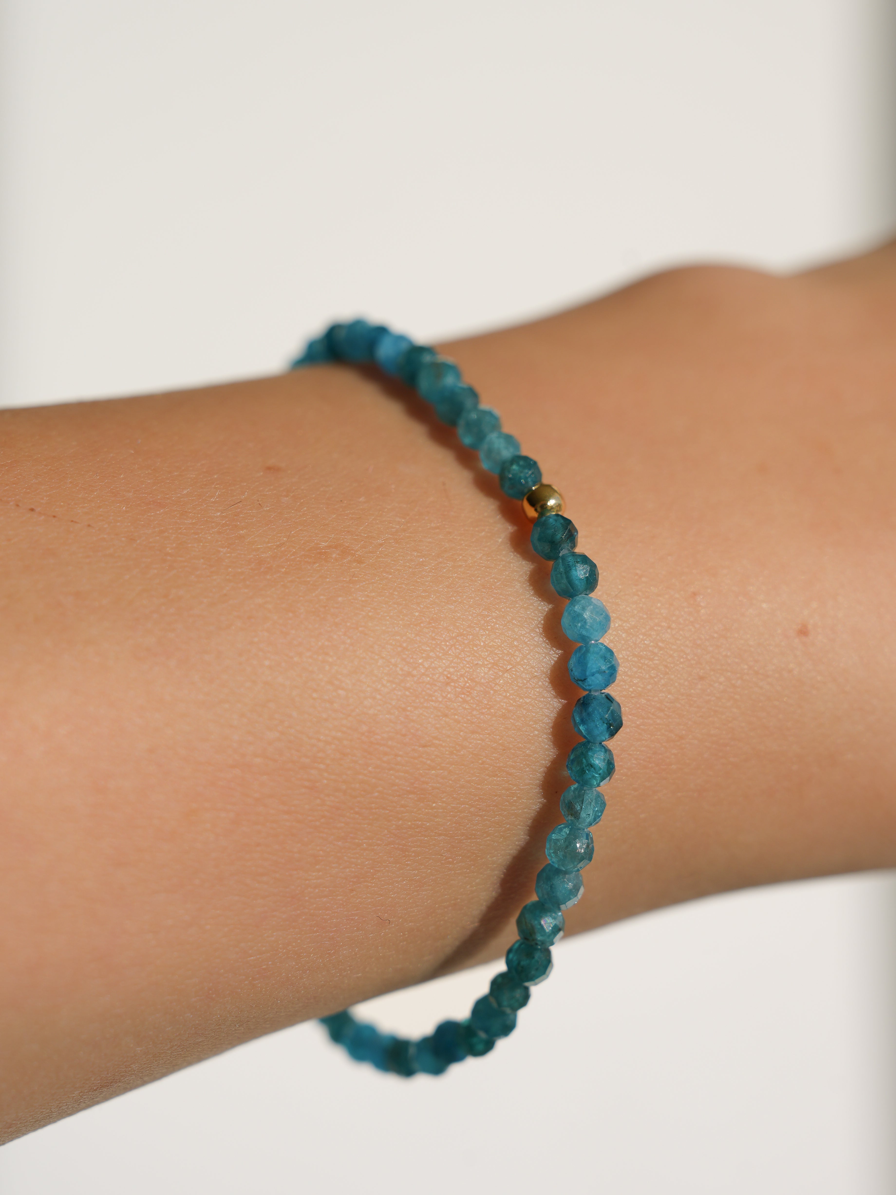 Blue Apatite Bracelet