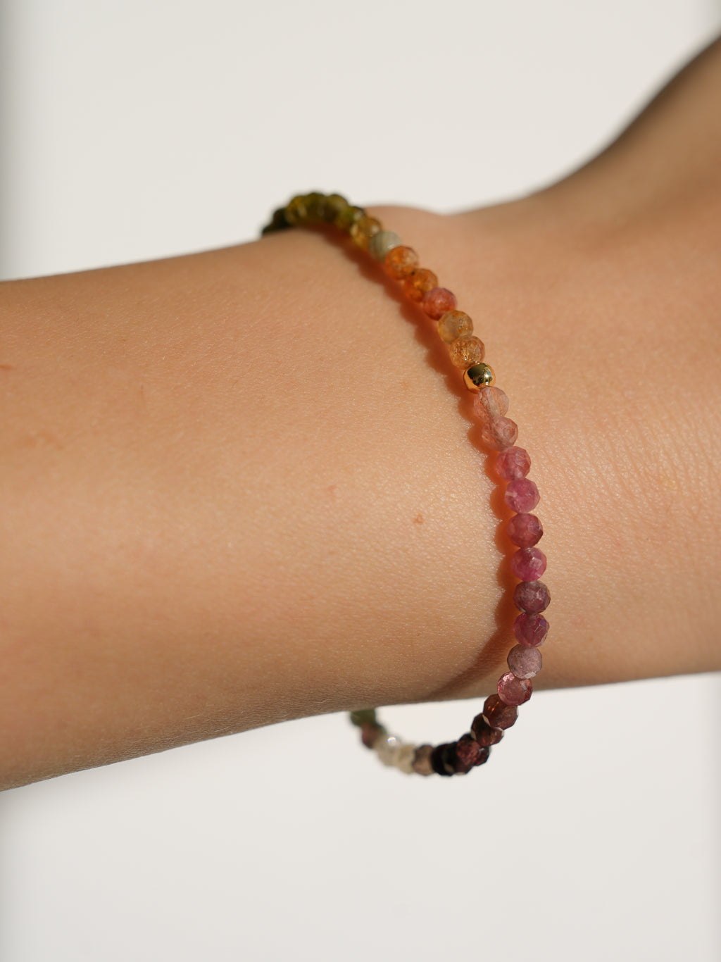 Watermelon Tourmaline Bracelet