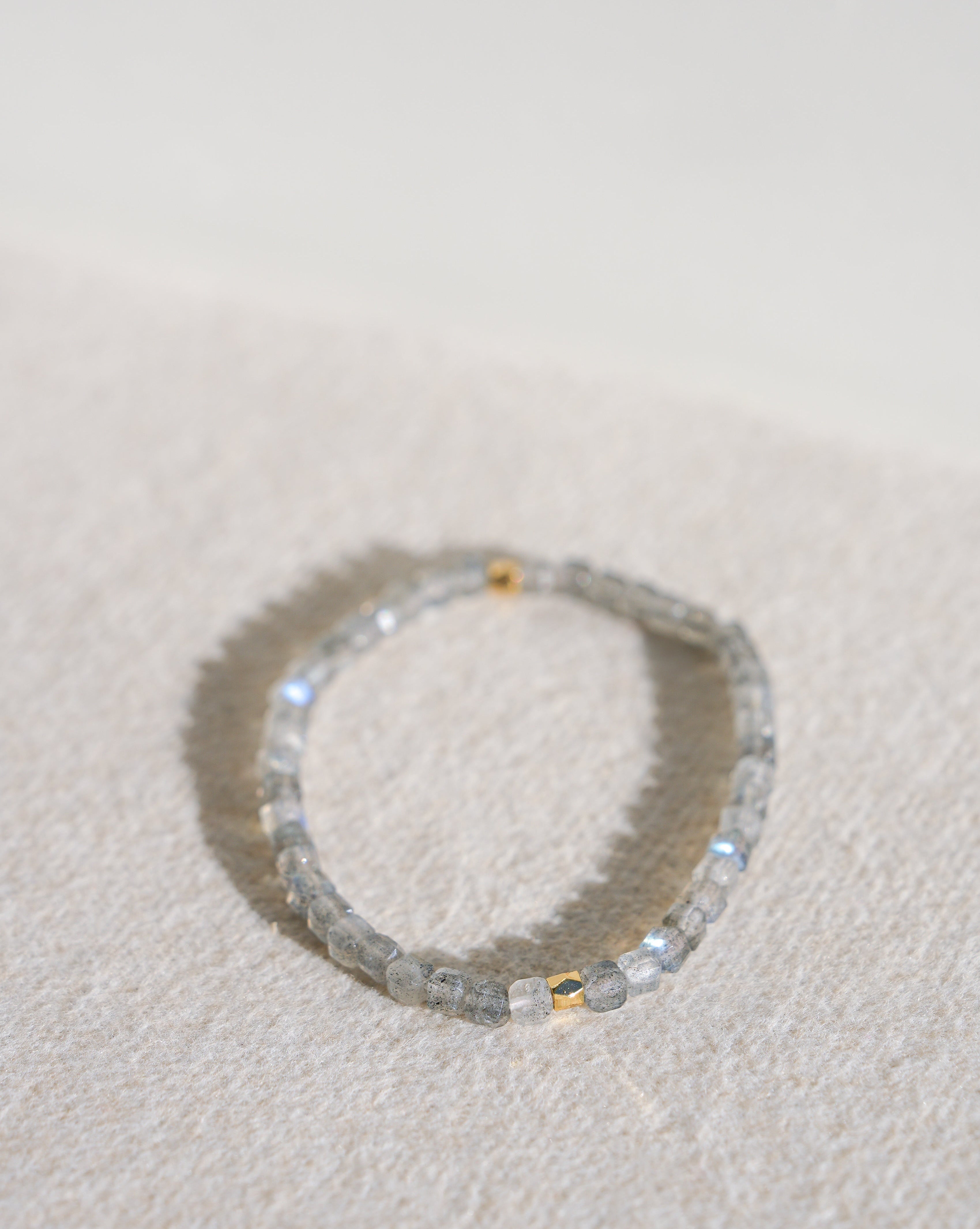 Labradorite Cube-Cut Bracelet