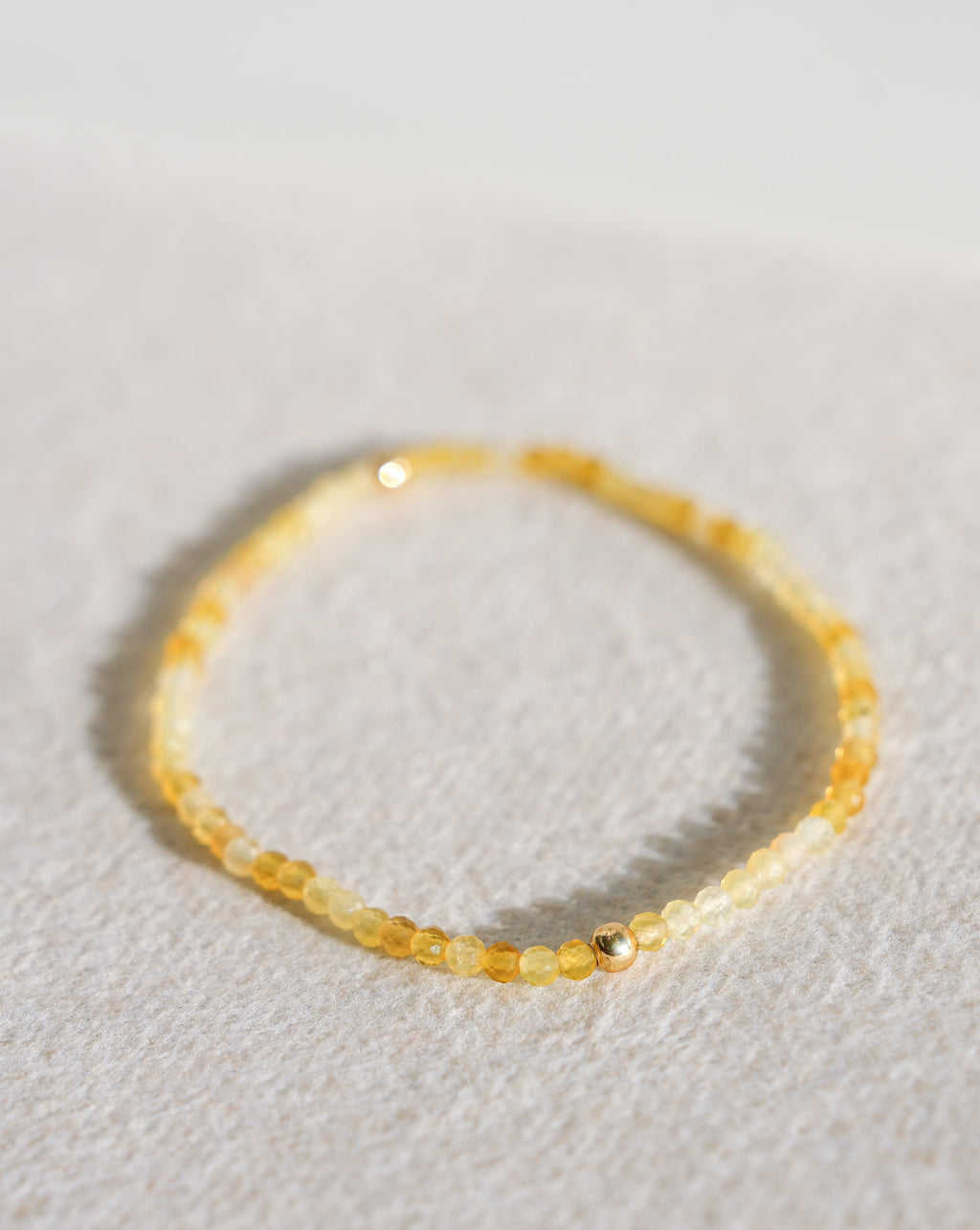 African Yellow Opal Bracelet