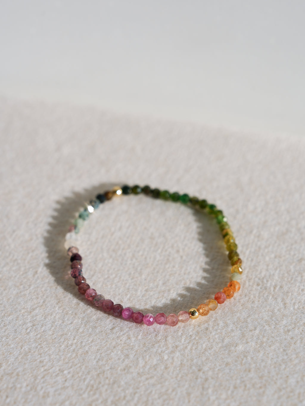 Watermelon Tourmaline Bracelet