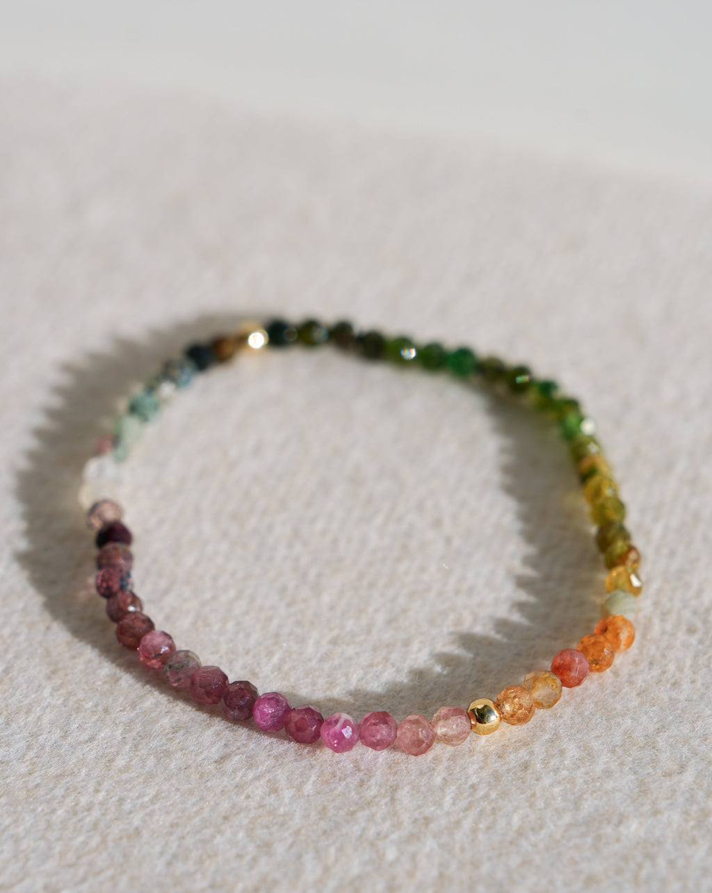 Watermelon Tourmaline Bracelet