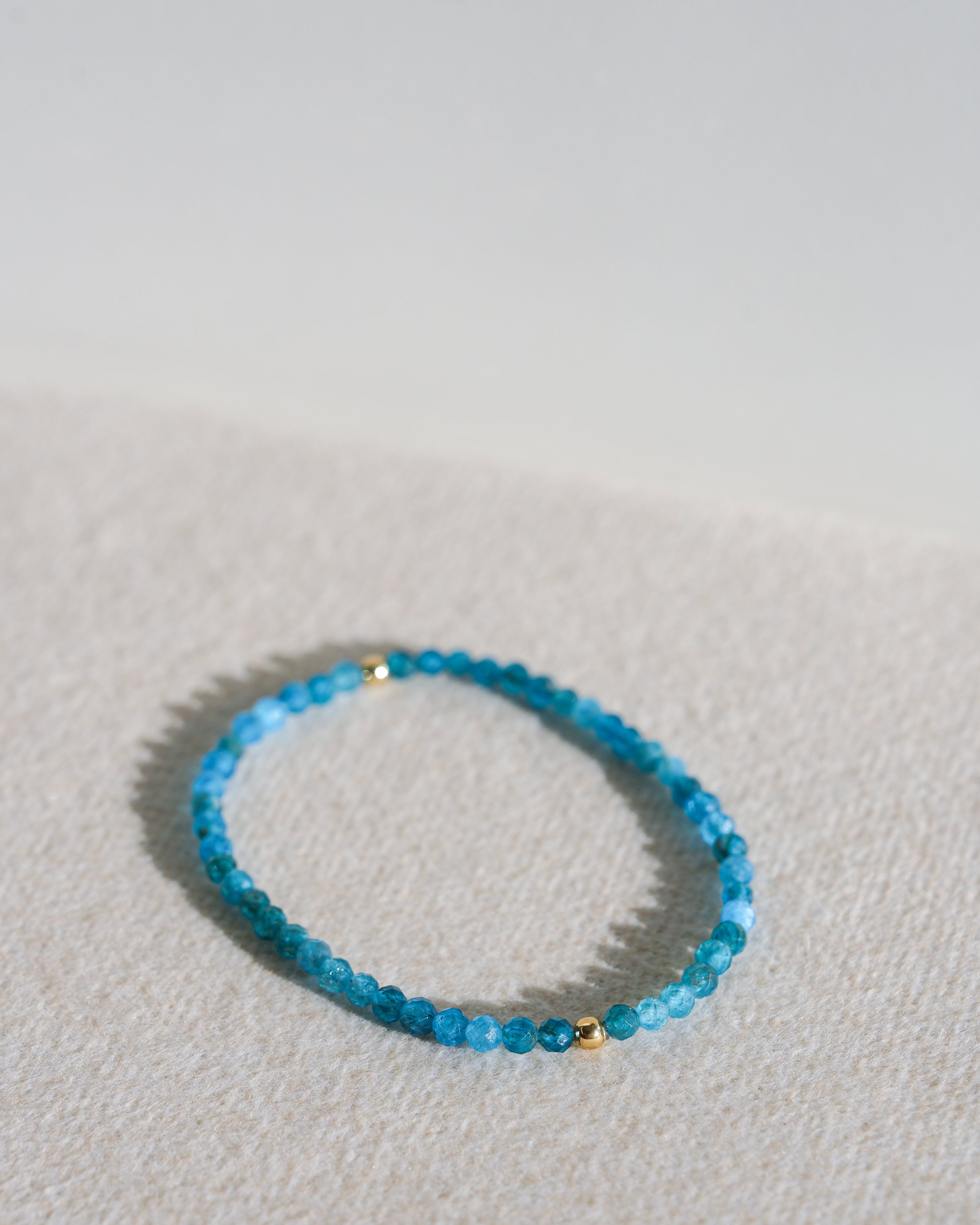 Blue Apatite Bracelet