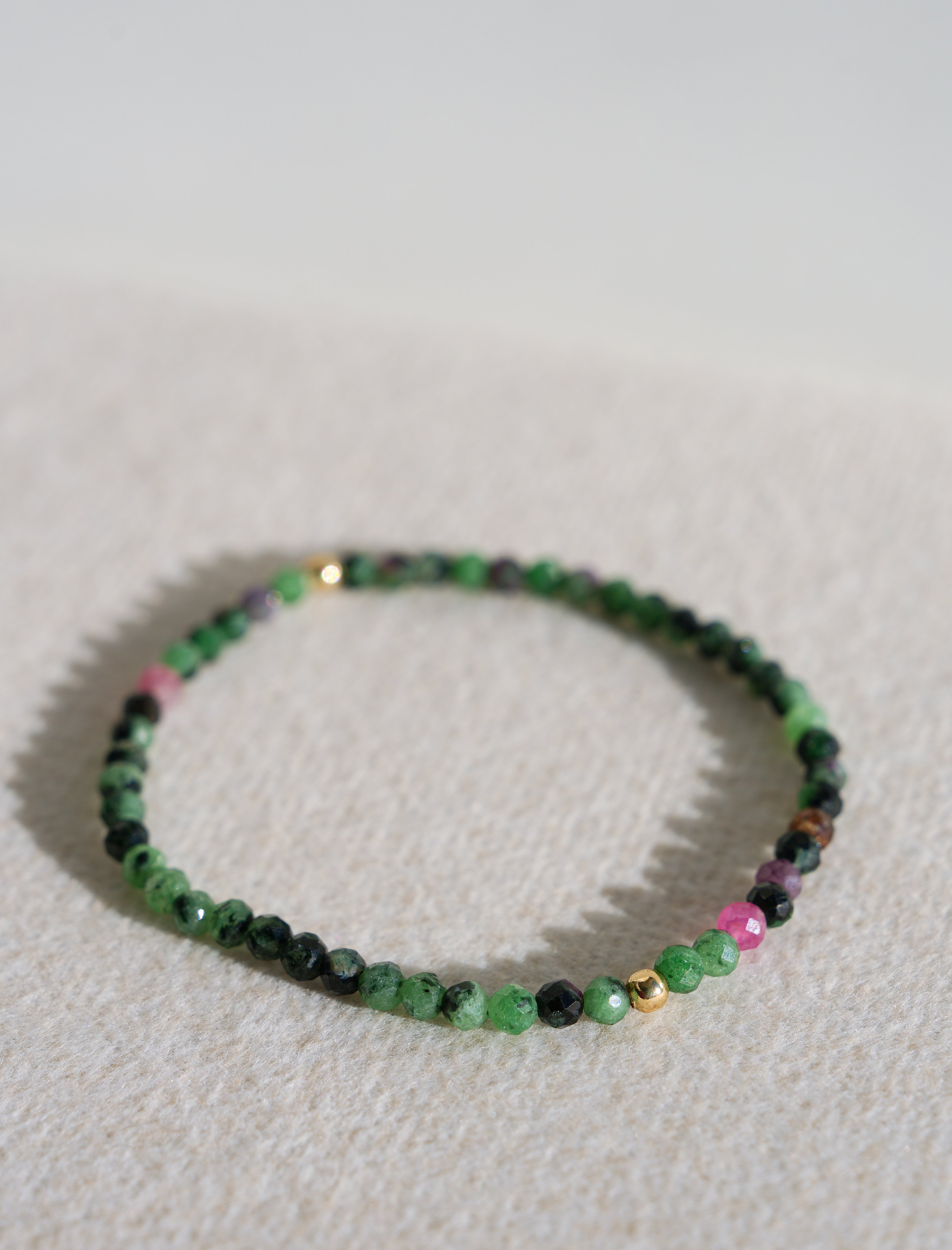 Ruby Zoisite Bracelet